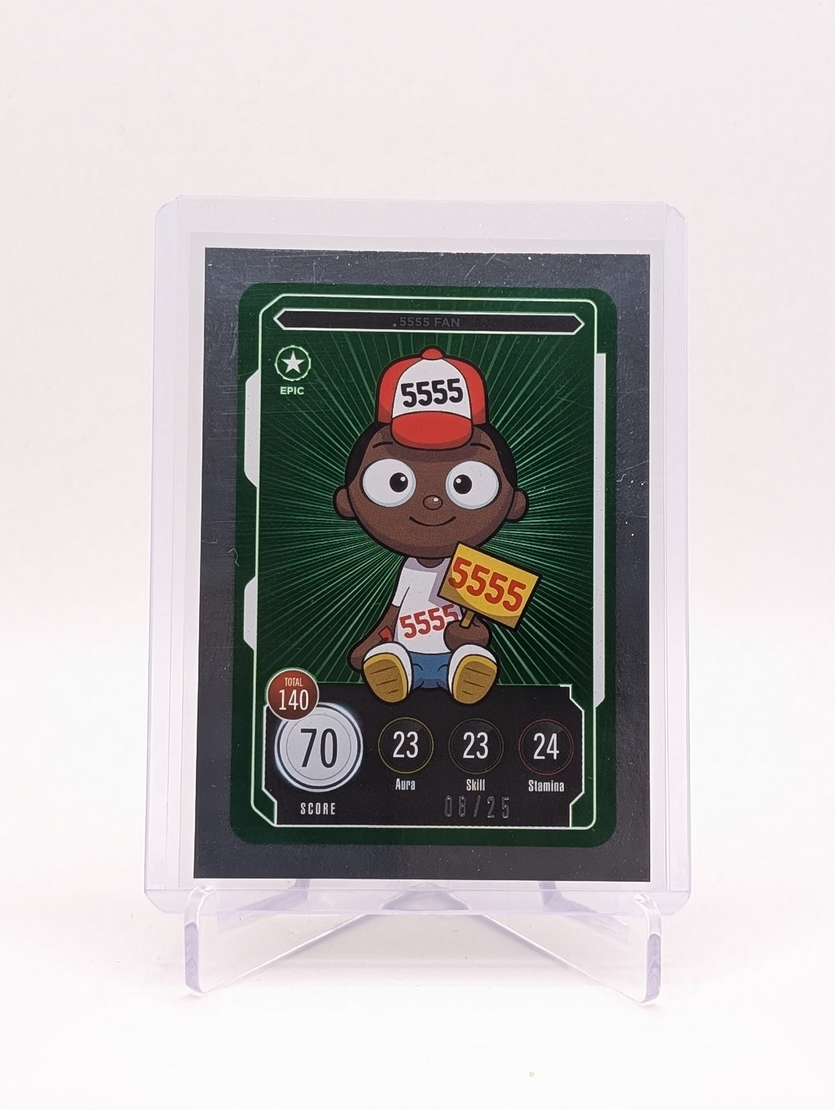 2022 Zerocool Veefriends Series 2 TCG 5555 Fan - Epic 08/25