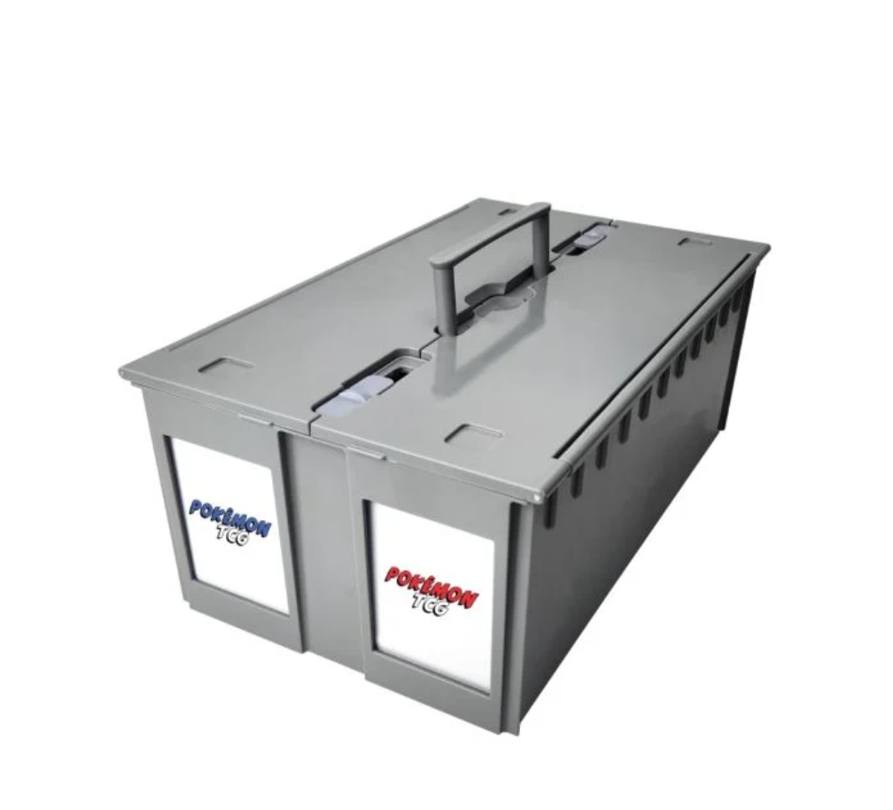 BCW Graded Card Bin - 2 Row - Gray