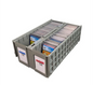 BCW Graded Card Bin - 2 Row - Gray