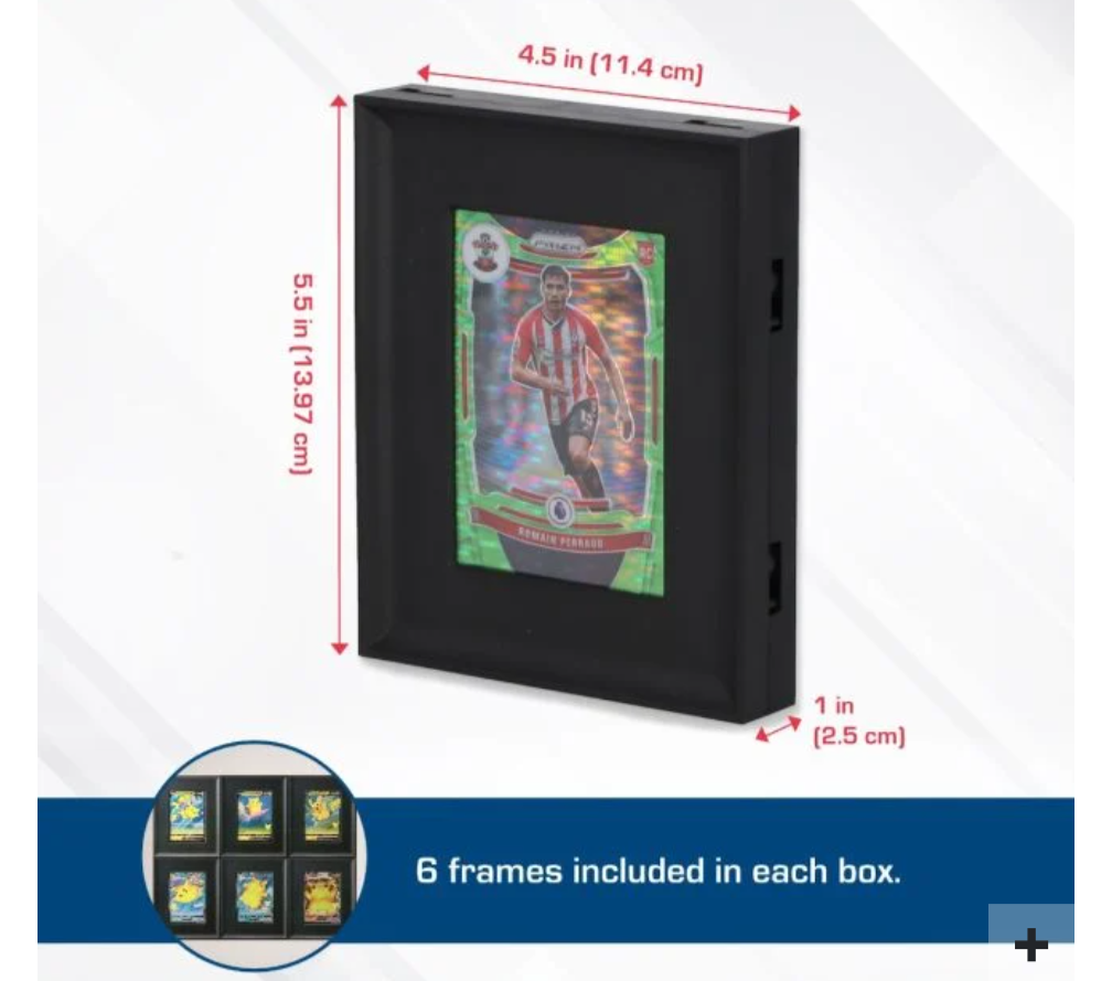 BCW Interlocking Card Frames - Black