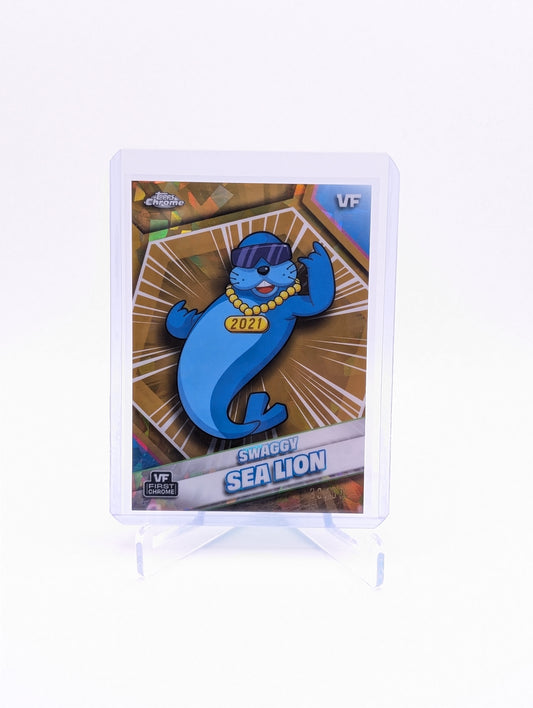 2026 Topps Chrome Veefriends Sapphire Edition Swaggy Sea Lion GOLD 33/50 BC0226