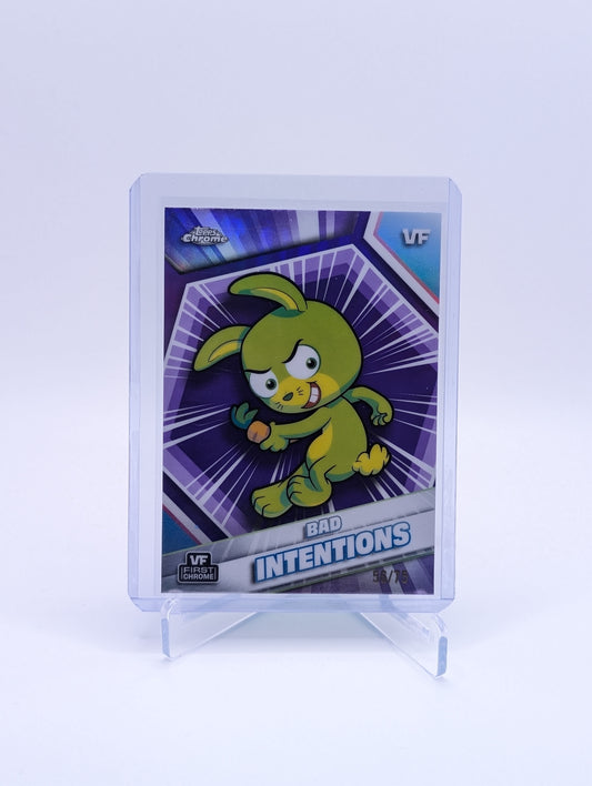 2026 Topps Chrome Veefriends Bad Intentions TRUE PURPLE 56/75